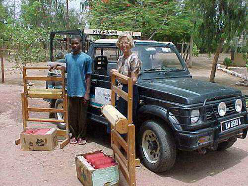 A donation of 2 Weaving Machines to 